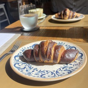 Croissant de chocolate 