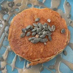 Pumpkin pancake