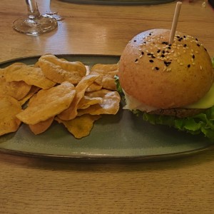 Lentil burger