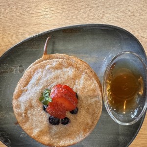 Pancake de arándanos