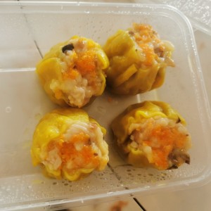 Siu Mai de Puerco con camarón y hongos 😋✅👍