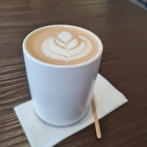 Black sesame latte