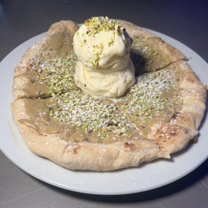 Pizza de Pistacho