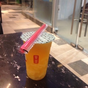 QQ Pasion Fruit Green Tea