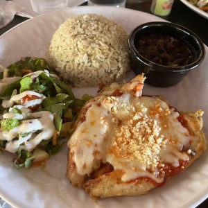 Pollo gratinado