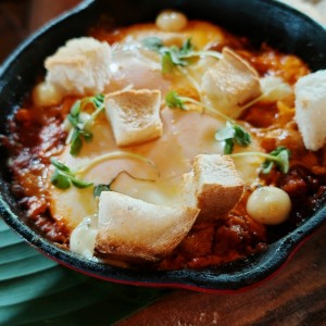 Menú Brunch - Shakshuka Canalero