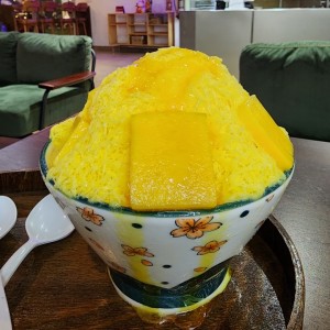 bingsu de mango