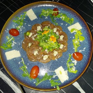 Carpaccio de carne 