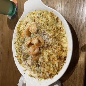 Chicken & Shrimp Carbonara