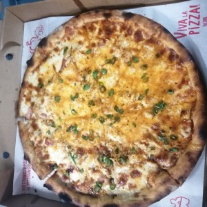 Pizza de Pollo Teriyaki 
