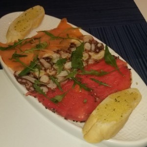 Carpaccio mixto