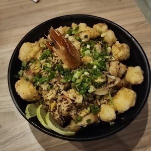 Arroz Chaufa de Mariscos