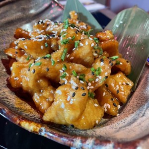 Orange Popcorn Chicken