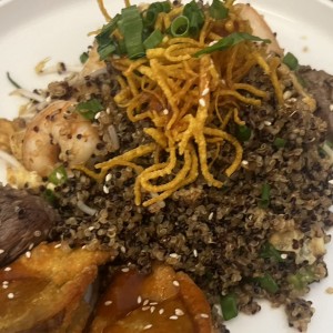 Rissoto de Quinoa con Lomo Saltado