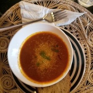 Para empezar - Sopa de tomate
