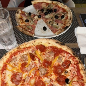 Pizza Vikingo y Capprichiosa