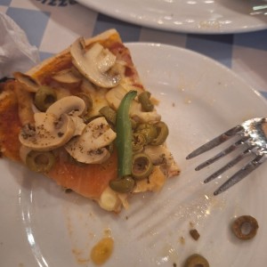 Pizza de vegetales 