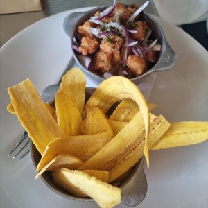 Ceviche frito