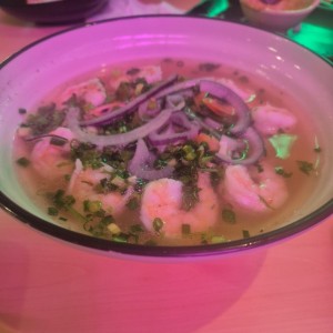 Pho de camarones