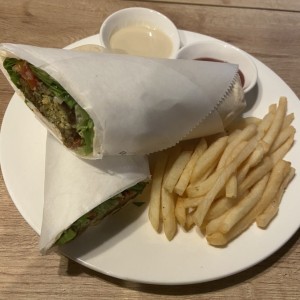 Shawarma de falafels