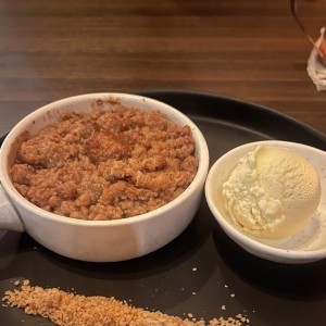 Crumble de Manzana