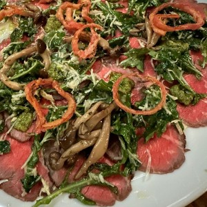 Emboscada Inicial - Tenderloin Smoked Carpaccio