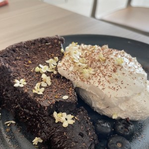 POSTRES - Flourless chocolate cake