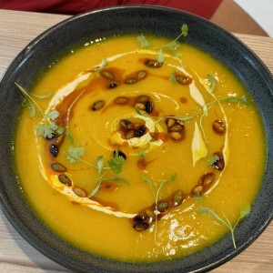 Sopa de zapallo 