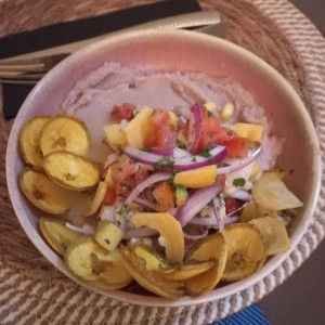 Entradas - Ceviche de Corvina