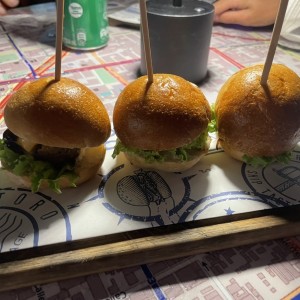 Mini hamburguesas 