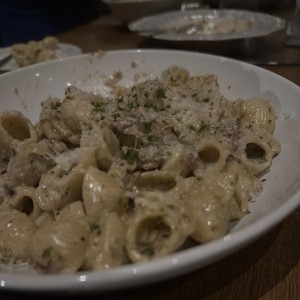 Pasta en salsa Cremosa