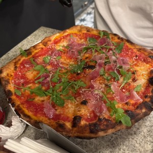 Pizzas Rojas - Prosciutto e Rucula