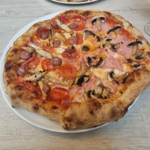 Pizza de Hongos