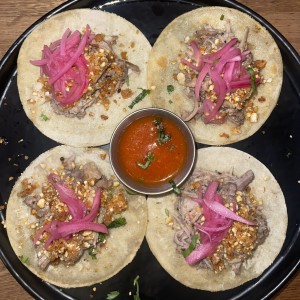 Tacos de lechona