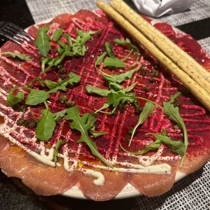 Carpaccio vitello tonnato 