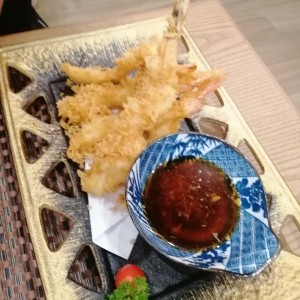 Tempura de langostinos 