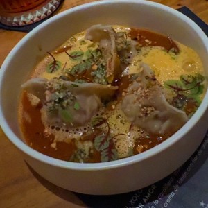 Dumpling de langostinos