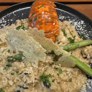 Risotto de langosta