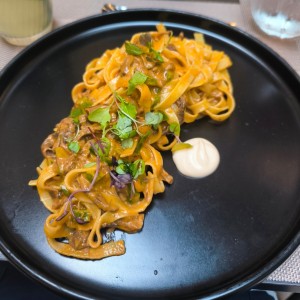 Fettuccine con Carne 