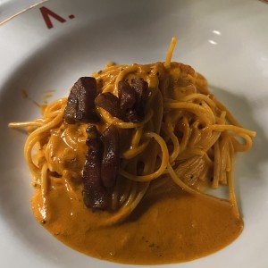 Soaghetti amatriciana