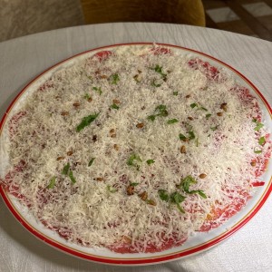 Carpaccio de res