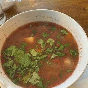 Sopa de marisco 