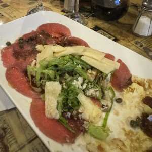 Carpaccio de res ??