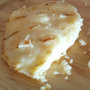 Arepa con queso
