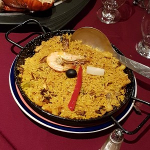 Paella de mariscos