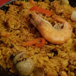 paella de mariscos