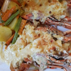 langosta gratinada