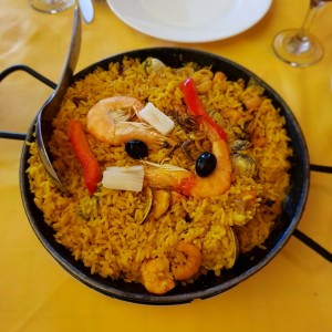 Paella de mariscos