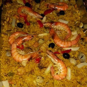 Paella de mariscos