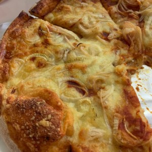 Pizza de cebolla